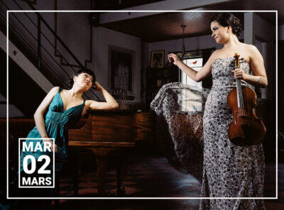 Violist Marina Thibeault and Pianist Janelle Fung