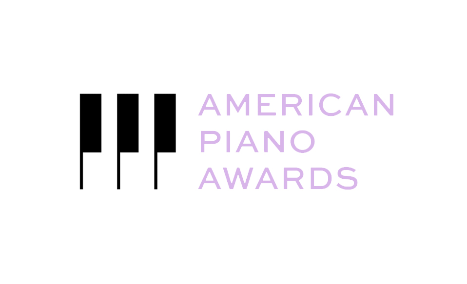 American Piano Awards logo featuring three stylized piano keys beside the organization’s name.