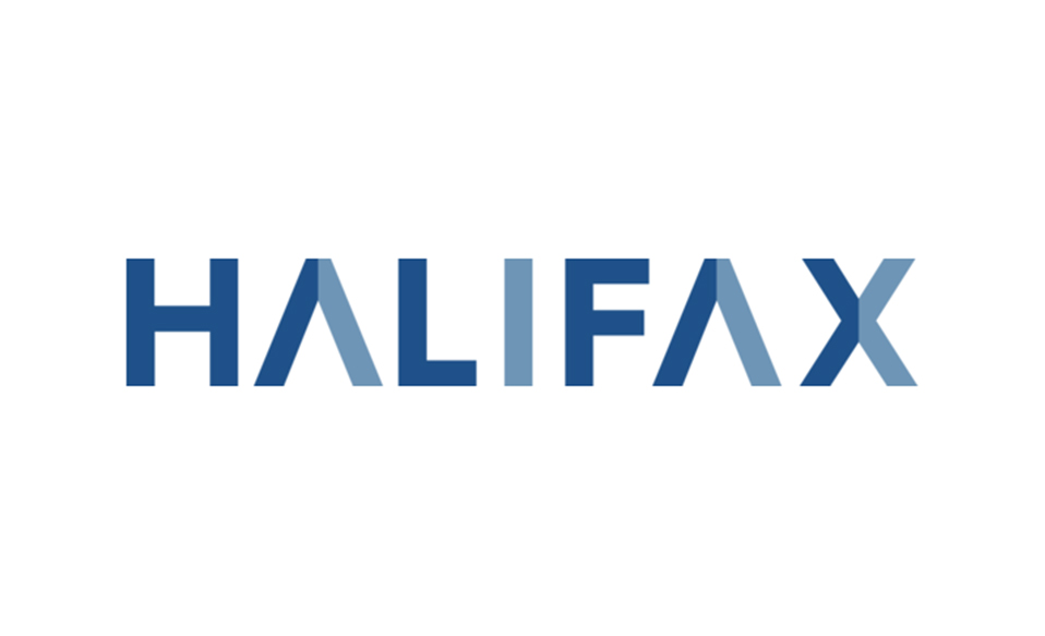 City of Halifax logo in dark and light blue lettering.