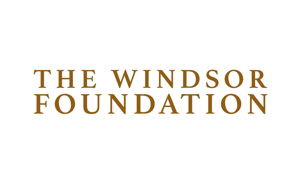 The Windsor Foundation logo in brown lettering.